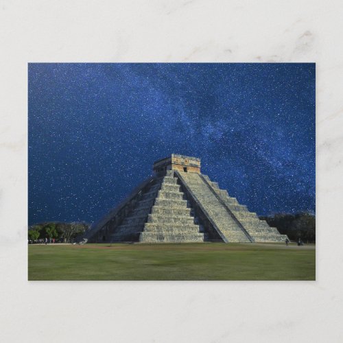 Chichen Itza Mexico pyramid Postcard