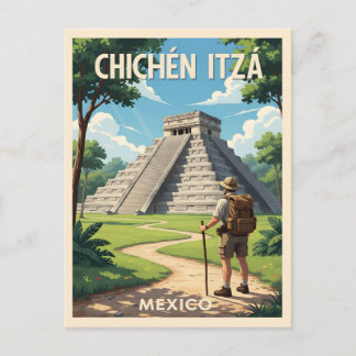 Chichén Itzá Mexico – Temple of Kukulcán Postcard