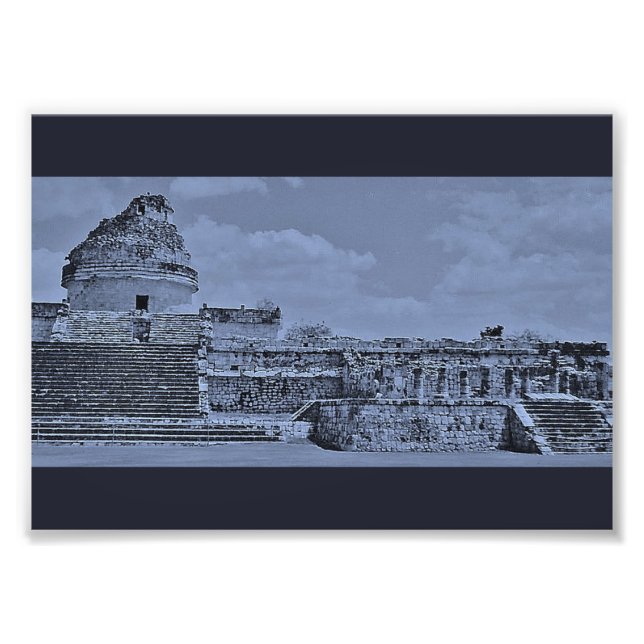 Chichen Itza Observatory Photo Print (Front)