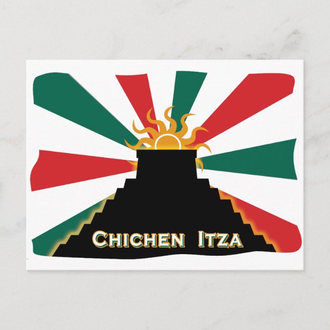 Chichen Itza Postcard (Front)
