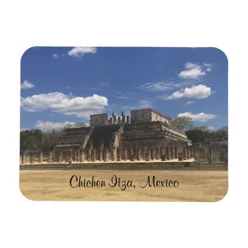 Chichen Itza Temple of the Warriors 3 Magnet