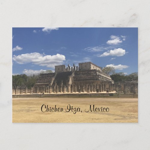 Chichen Itza Temple of the Warriors 3 Postcard