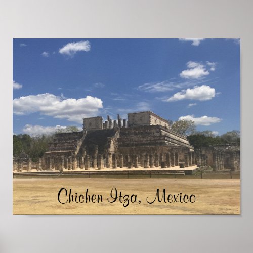 Chichen Itza Temple of the Warriors 3 Poster