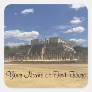 Chichen Itza Temple of the Warriors #3 Stickers