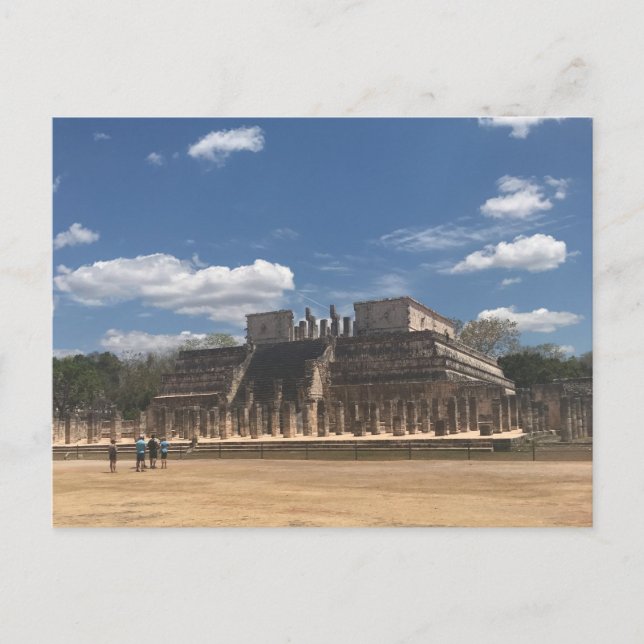 Chichen Itza Temple of the Warriors Postcard (Front)