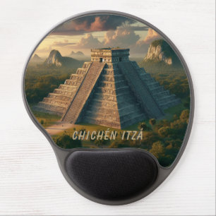 Chichén Itzá Yucatá Mexico Landscape Travel Gel Mouse Pad