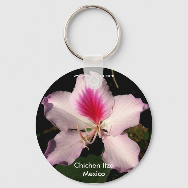Chichen Itza, Yucatan, Mexico Keychain (Front)