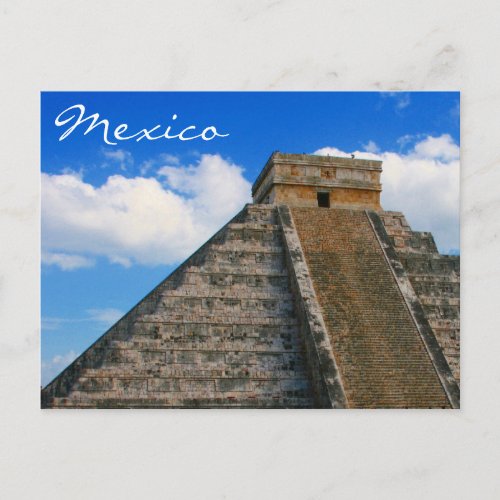 chichen itza yucatan postcard