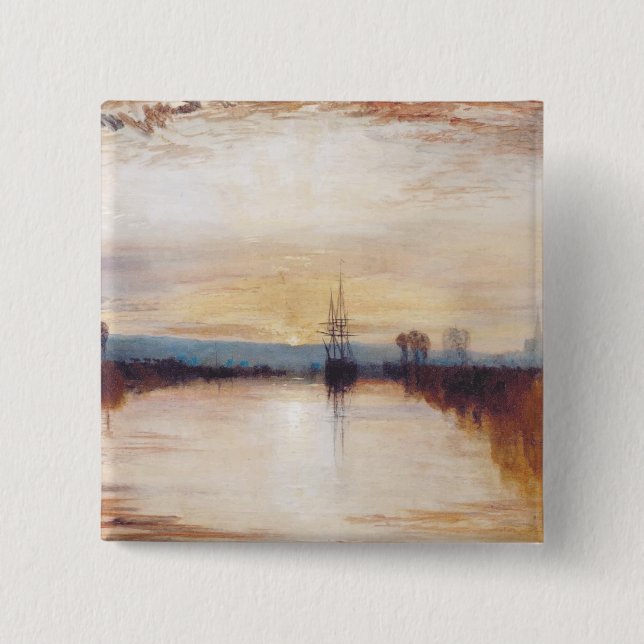 Chichester Canal by Joseph William Turner Button (Front)