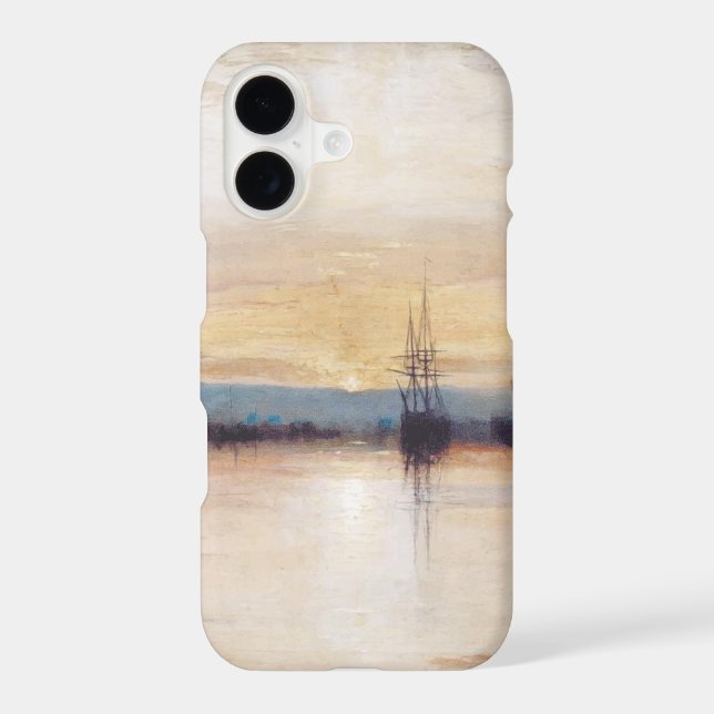 Chichester Canal by Joseph William Turner iPhone Case (Back)