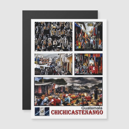 Chichicastenango - Mosaic - Guatemala - (Front/Back)