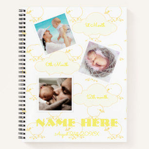 Chick 1st birthday Baby Milestone Guest book