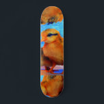 Chick-A-Dee-Light Skateboard - Customizable Deck<br><div class="desc">A unique image of a chick to display on a cool set of wheels!</div>
