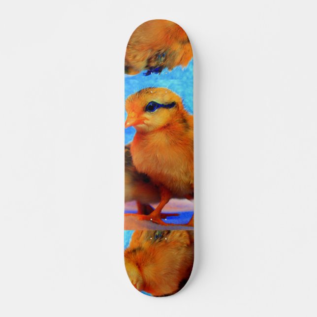 Chick-A-Dee-Light Skateboard - Customizable Deck (Front)