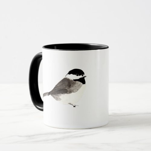 Chick_a_Deecaf Black Handle Mug