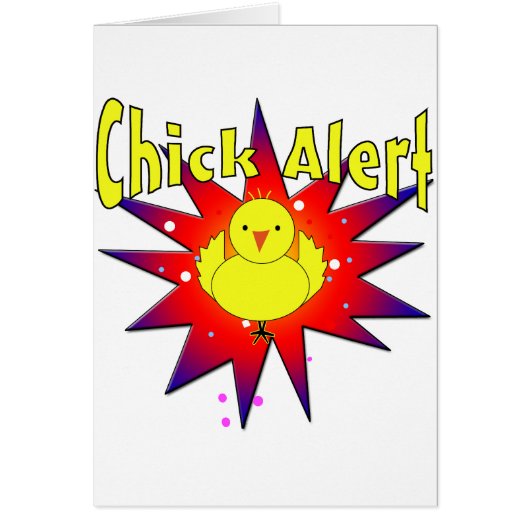 Chick Alert Cards (Front)