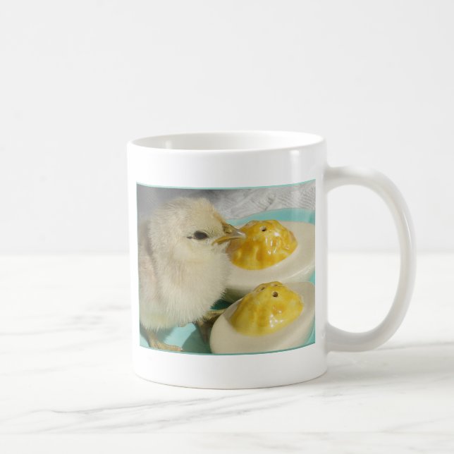 Chick and Deviled Eggs 2 Coffee Mug (Right)