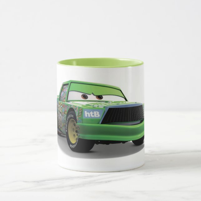 Chick Hicks Green Race Car Disney Mug (Center)