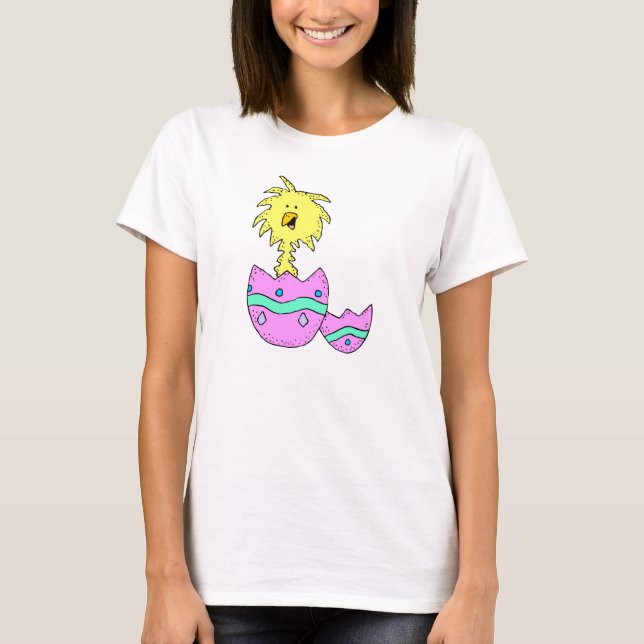 Chick in Easter Egg T-Shirt (Front)