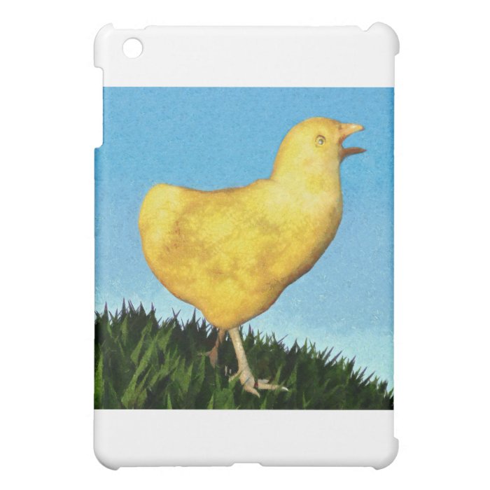 Chick in the Grass iPad Mini Cover