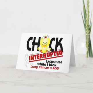 Chick Interrupted 2 Lung Cancer Card