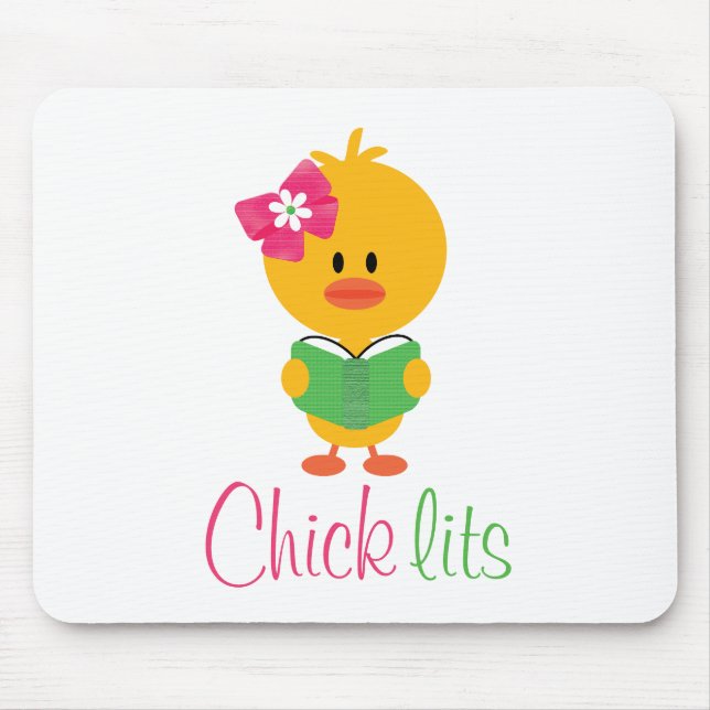 Chick Lits Mousepad (Front)