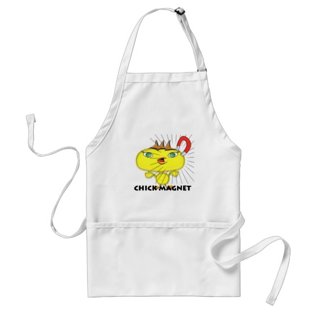 Chick Magnet Adult Apron (Front)