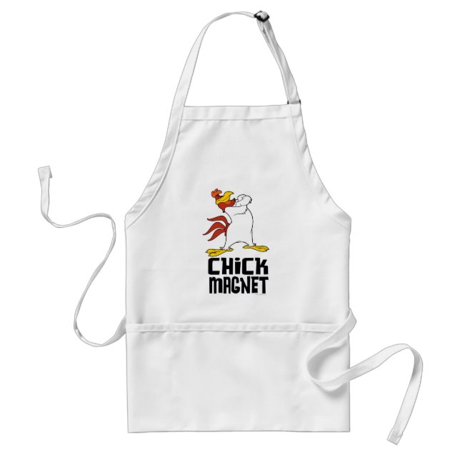 Chick Magnet Adult Apron (Front)