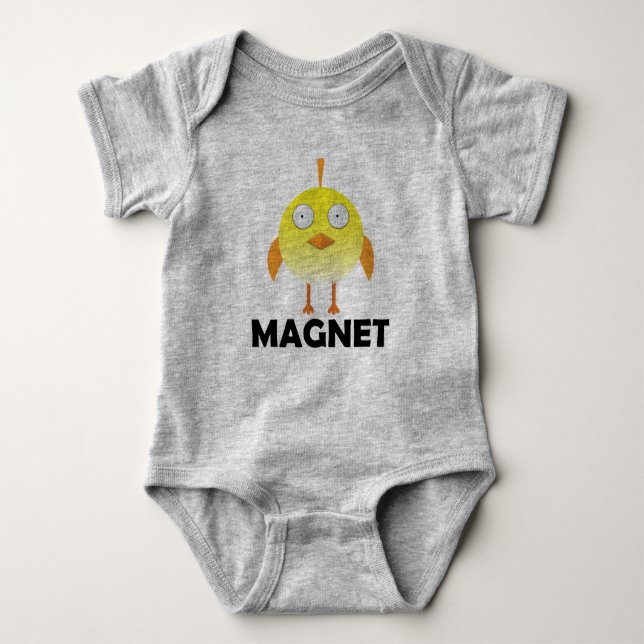Chick Magnet - Baby Jersey Bodysuit (Front)