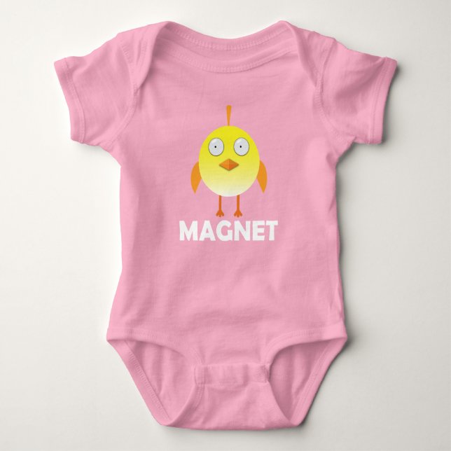 Chick Magnet - Baby Jersey Bodysuit (Front)