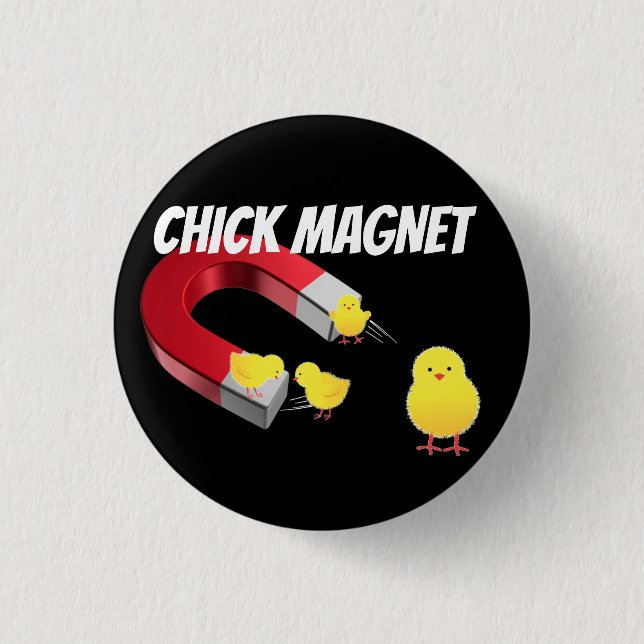 CHICK Magnet Button (Front)