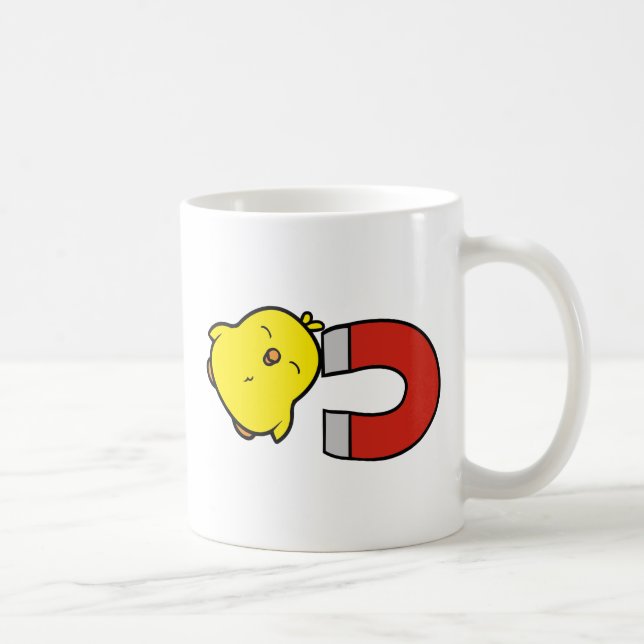 Chick Magnet Coffee Mug (Right)