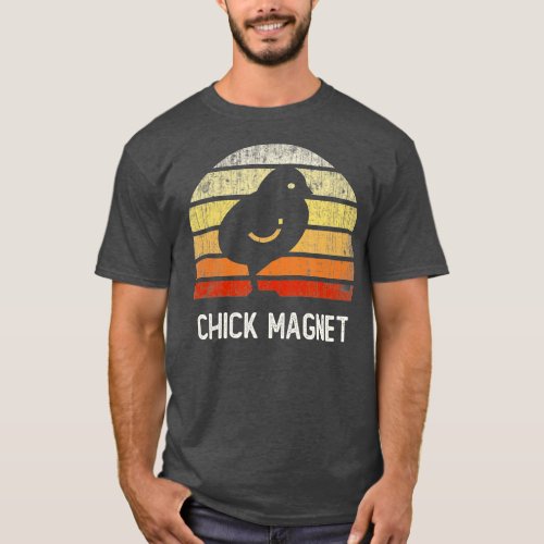 CHICK MAGNET Funny I Just Freaking Love Chicken Fa T_Shirt