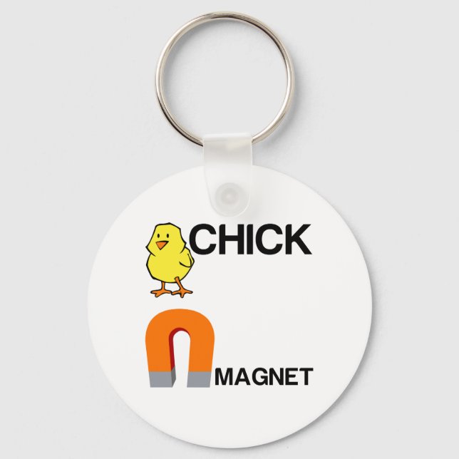 CHICK MAGNET KEYCHAIN (Front)
