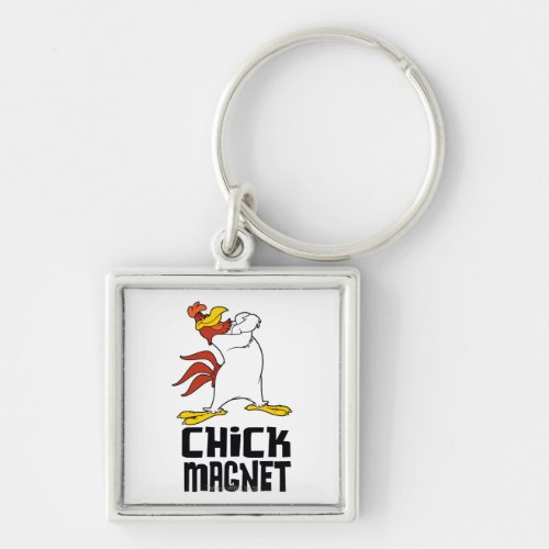 Chick Magnet Keychain