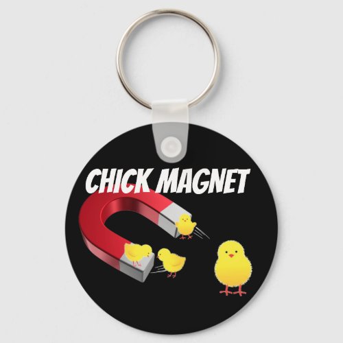 CHICK Magnet Keychain