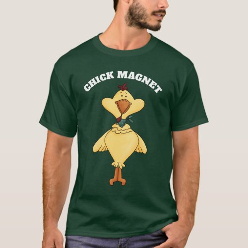 Chick Magnet Mens Basic Dark T_Shirt