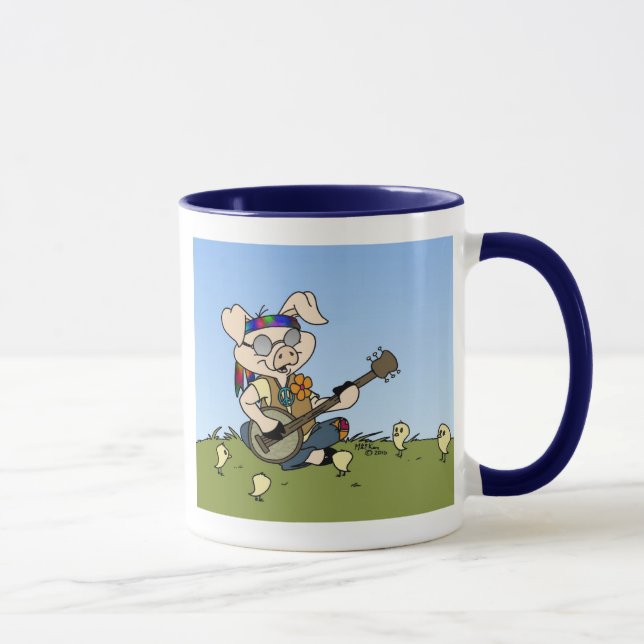 Chick Magnet Mug (Right)