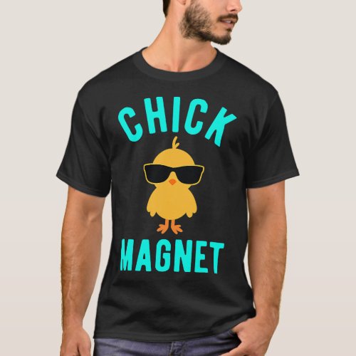 Chick Magnet Shirt Funny Easter Shirt for Boys Kid