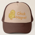 Chick Magnet Trucker Hat at Zazzle