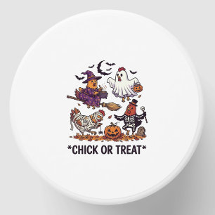 Chick Or Treat Haloween Chickens Witch Ghost Pumpk Mini Candle Favors