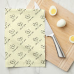 Chick Pea Kitchen Towel<br><div class="desc">Chick Pea 
Brighten up any kitchen with new kitchen towels! Made of durable poly-blend,  these towels are great for drying and will look vibrant with your text,  monogram,  or artwork. Designed for a lifetime of use,  these machine washable kitchen towels look great and clean up well,  too!</div>