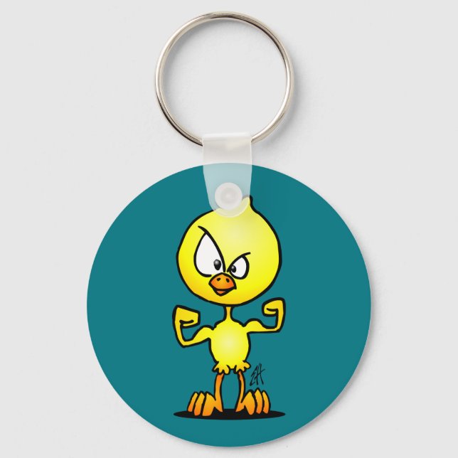 Chick power keychain (Front)