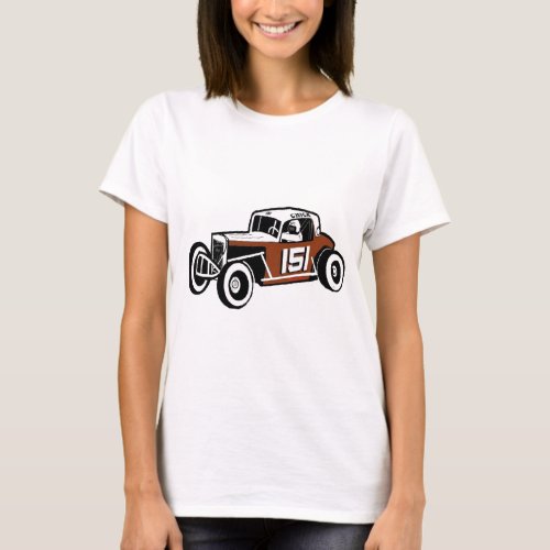 Chick Stockwell Old Time Race Car Racearena T_Shirt