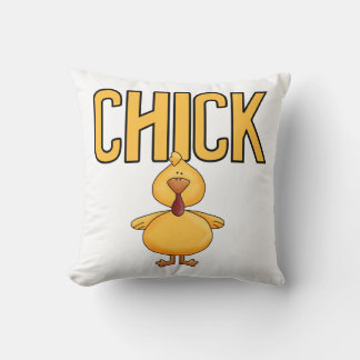 Chick Throw Pillow