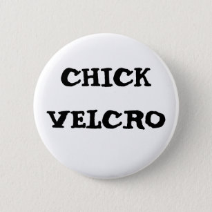 Chick Velcro Button