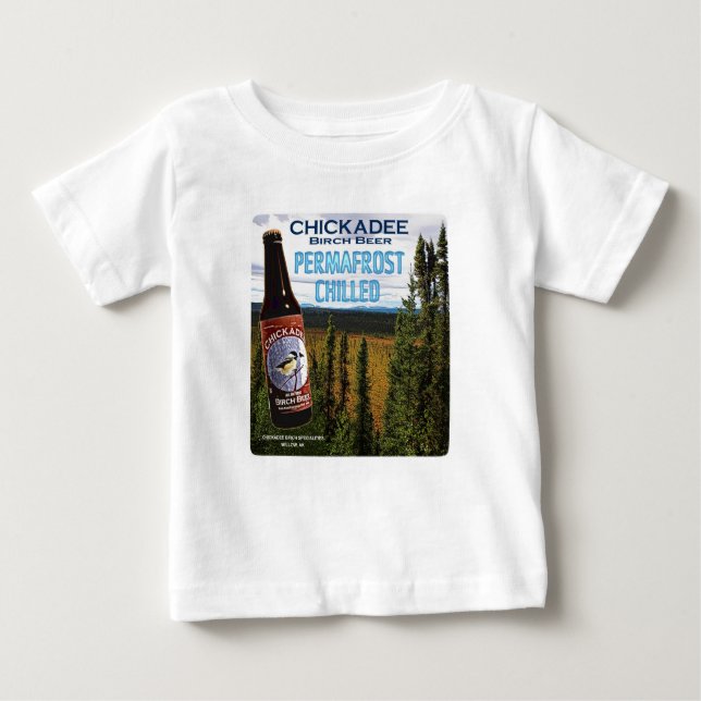 Chickadee Birch Beer Baby T-Shirt (Front)