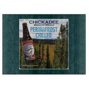 Chickadee Birch Beer Cutting Board