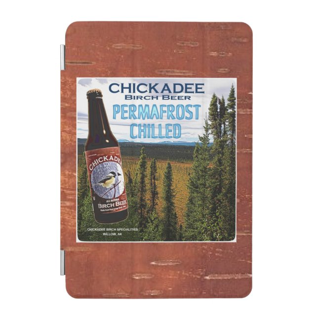 Chickadee Birch Beer iPad Mini Cover (Front)