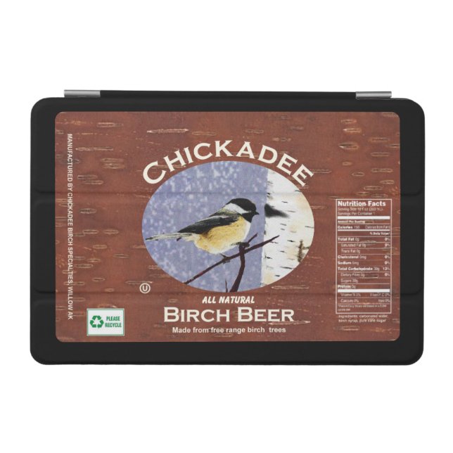 Chickadee Birch Beer iPad Mini Cover (Horizontal)
